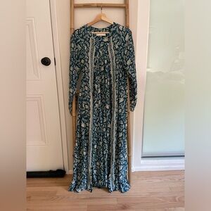 Natalie Martin silk maxi dress